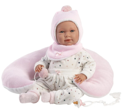 Детский магазин в Кишиневе в Молдове llorens 74102 Интерактивная кукла "mimi sonrisas vestido estrellas luna rosa" (42 см.)