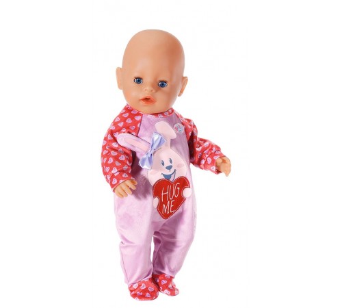 zapf creation 828250 salopetă pentru păpușa "baby born" în sort.