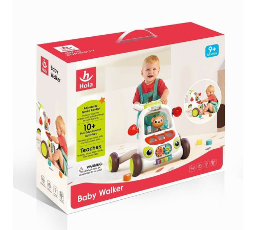 hola toys e8997 Каталка-ходунки с игровым центром
