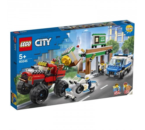 Lego City 60245 Конструктор "Ограбление полицейского монстр-трака" (362 дет.) Детский магазин в Кишиневе в Молдове lego city 60245 Конструктор "Ограбление полицейского монстр-трака" (362 дет.)