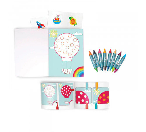 as kids 1038-21061 set pentru desen as art "primele mele creioane cerate"