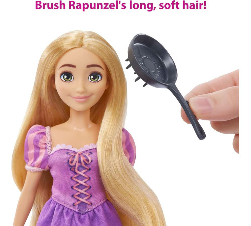 disney princess hlw23 setul de joc "rapunzel cu prietenul ei fidel maximus"