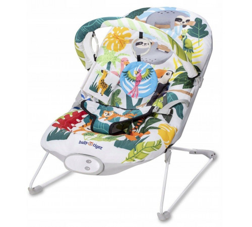 BabyTiger Шезлонг Tropicana цветной babytiger Шезлонг tropicana цветной