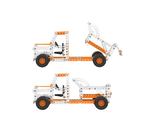 technok 4883 constructor din metal"camion" (236 piese)