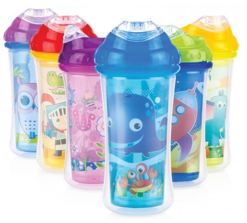 Nuby ID10097 Поильник Sipper No-Spill с силиконовым носиком (18 м+) 270 мл. Детское питание в Молдове nuby id10097 Поильник sipper no-spill с силиконовым носиком (18 м+) 270 мл.