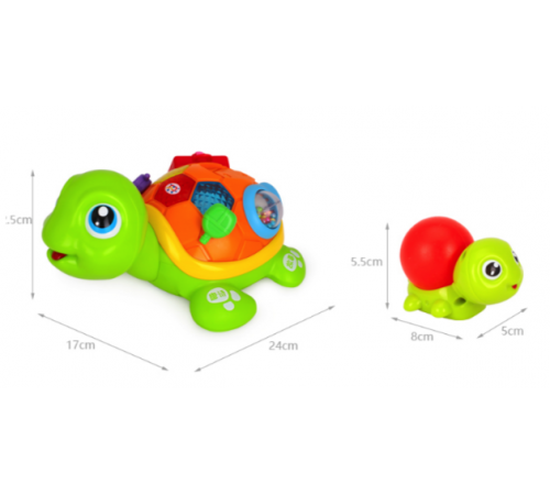 hola toys 868  jucarie muzicala "turtle"