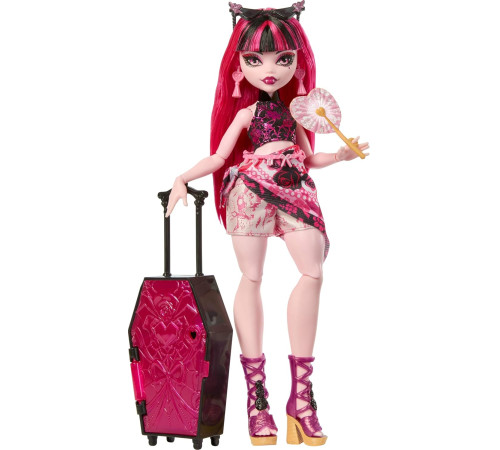 monster high jdr50 Кукла Дракулаура "Кошмарные каникулы. Ужас-секреты"