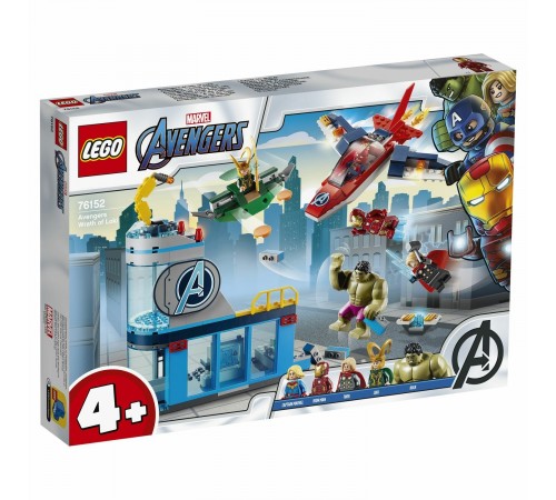 Lego Avengers 76152 Конструктор "Мстители Гнев Локи" (223 дет.) lego avengers 76152 Конструктор "Мстители Гнев Локи" (223 дет.)