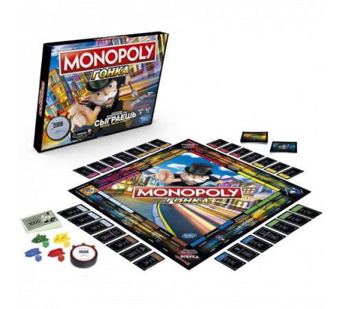 hasbro e7033 joc de societate "monopoly speed''