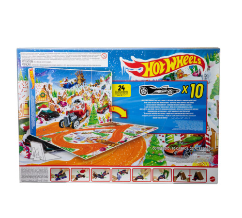 hot wheels jcb47 calendar de advent "hot wheels 2025"
