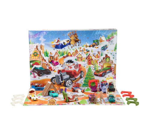 hot wheels jcb47 calendar de advent "hot wheels 2025"