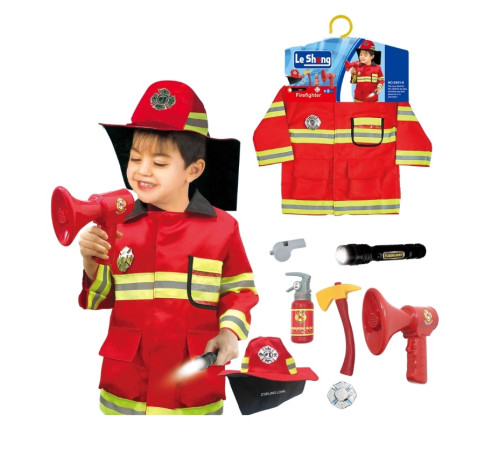  0951-8 Детский костюм Пожарного с аксессуарами zja298322