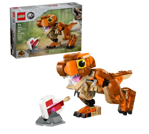 lego jurassic world 76967 Конструктор "Тираннозавр Рекс" (317 дет.)