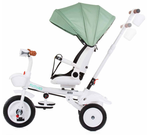 chipolino Трицикл складной  360 futuro trkfu0234gr green
