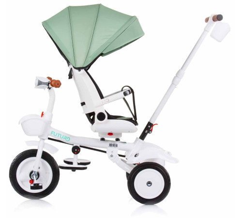 chipolino Трицикл складной  360 futuro trkfu0234gr green