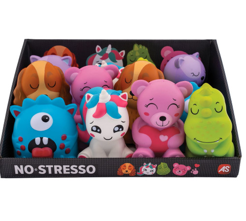  as kids 1027-64285 Игрушка-антистресс "nostresso squishy maxi animals" (в асс.)