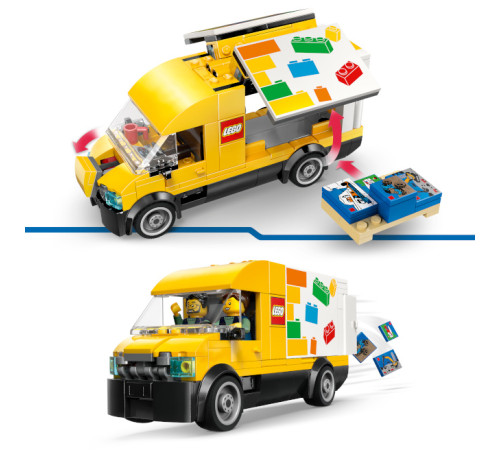 lego city 60500  constructor "furgoneta" (276 el.)