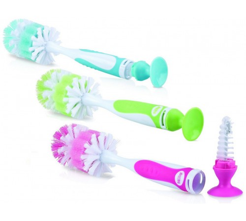 nuby id5524 perie pentru curatarea tetinelor si sticle in sort. (3)