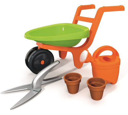 androni 6521-0000 set de accesorii de grădină într-o roabă "design giardino" (51 cm.)