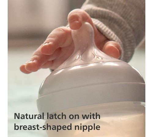  avent scy965/02 tetina din silicon "natural" (6 m+) 2 buc.