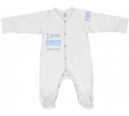 Haine pentru copii in Moldova veres 101.81-5.56 salopeta "i love my daddy blue" (m.56)