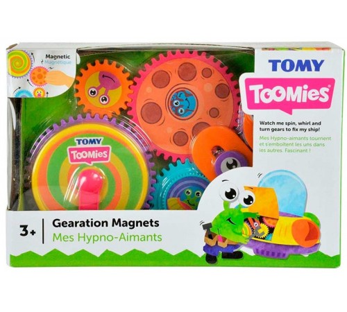 Tomy 27725 Магнитный конструктор "Шестеренки" E72759 tomy 27725 Магнитный конструктор "Шестеренки" e72759