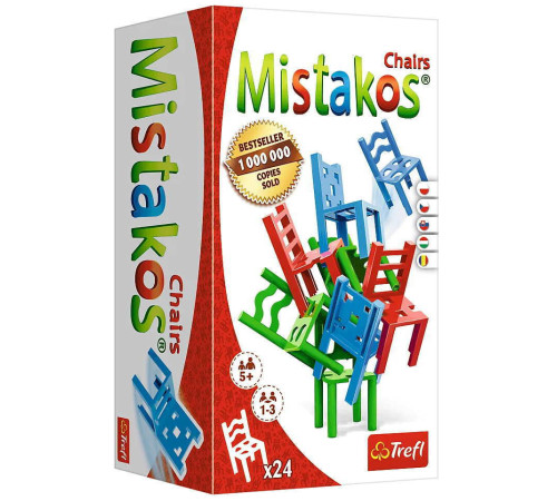 Детский&nbsp;магазин в Кишиневе в Молдове trefl 02179 Настольная игра "mistakos chairs" 