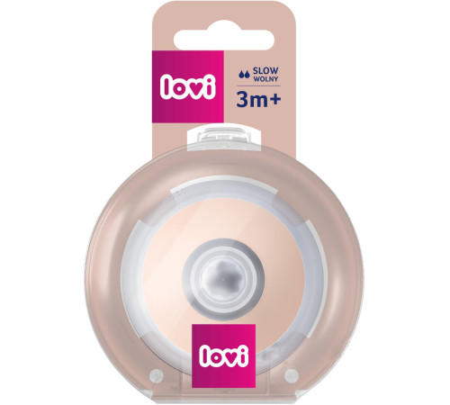  lovi 18/732 tetina din silicon "mammafeel" (3 luni+) 1 buc.