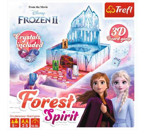  trefl 01755 joc de masa "forest spirit. frozen 2"