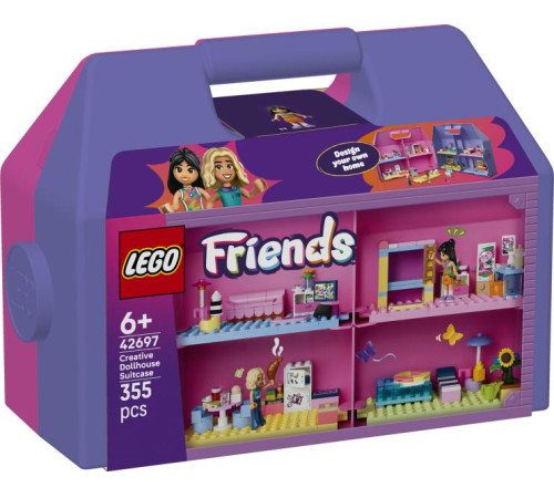 Jucării pentru Copii - Magazin Online de Jucării ieftine in Chisinau Baby-Boom in Moldova lego friends 42697 constructor "valiză cu căsuță creativă pentru păpuși" (355 el.)