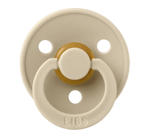  bibs suzeta anatomica din latex color s (0-6 luni) vanilla