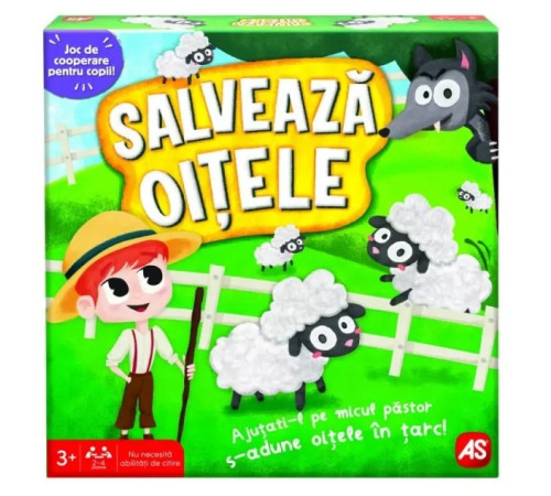 as kids 1040-22702 Настольная игра "Спасите овец" (рум.)