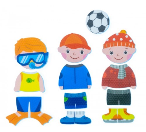 Jucării pentru Copii - Magazin Online de Jucării ieftine in Chisinau Baby-Boom in Moldova nuby nv08002 set de juc pentru înot "imbraca-ma"