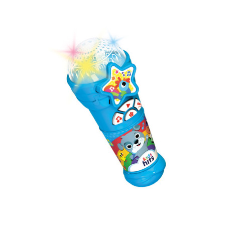 kids hits kh16/003 microfon cu lumini "cântece populare" (ru)