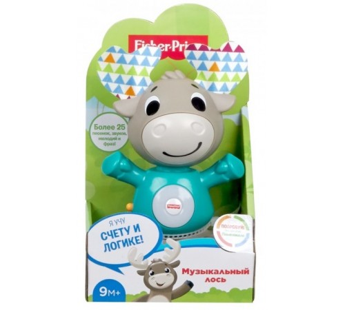 Fisher-Price GJB21 Jucărie interactivă "Elanul vesel" seria Linkimals (r) fisher-price gjb21 jucărie interactivă "elanul vesel" seria linkimals (r)