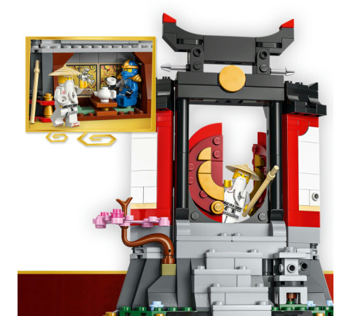 lego ninjago 71866 constructor "model de personaje ninja. 15-a aniversare" (447 el.)