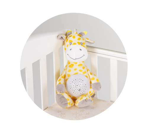 chipolino pil02501giff jucărie de pluș cu proiector și muzică "girafă"