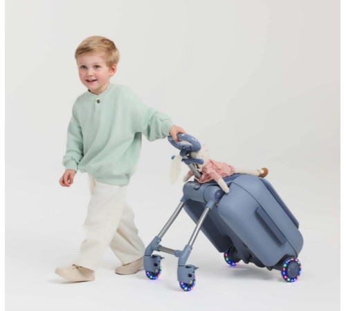 kinderkraft valiza pentru copii cabby (p&acirc;nă la 70 kg.) rose gold