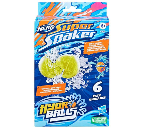 Детский магазин в Кишиневе в Молдове Nerf F6393 Водные бомбочки "SOA Playset Hydro Balls" (6 шт.) Детский магазин в Кишиневе в Молдове nerf f6393 Водные бомбочки "soa playset hydro balls" (6 шт.)