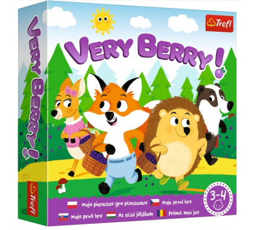 Детский магазин в Кишиневе в Молдове trefl 01995 Настольная игра "very berry" (рум.)