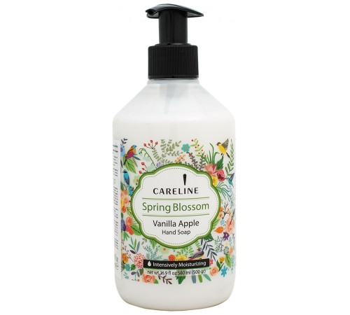 26.38 sapun lichid careline spring blossom vanilla apple (500 ml) 991785