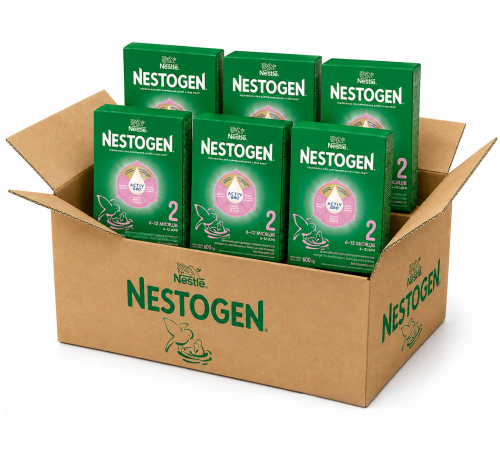  lapte praf mega pack nestogen 2 (6 х 600) 3600 gr.