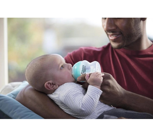 tommee tippee tt0189 tetina de silicon "advanced anti-colic" (6 luni+) 2 buc. 