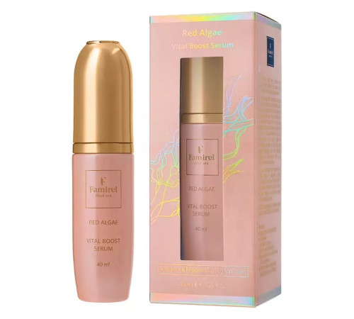  famirel ser facial regenerant cu extract de alge roșii (40 ml) 087254