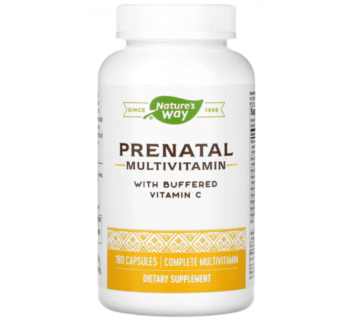 natures way multivitamine pentru gravide "prenatal multivitamin" (180 capsule)