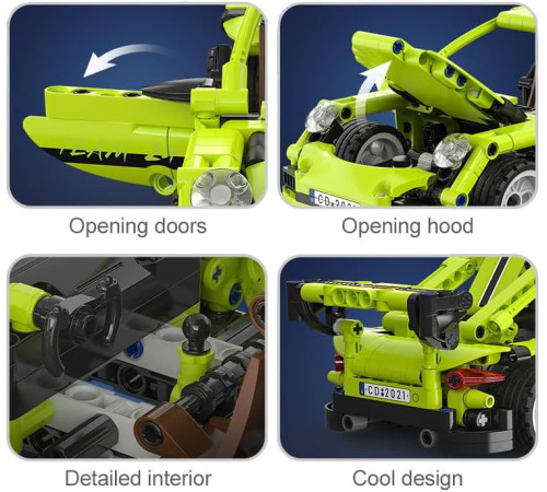 cada c52024w  Конструктор "legend sports" (387 дет.)