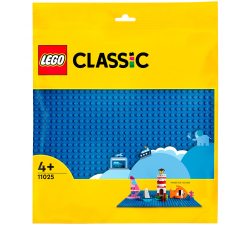  lego classic 11025 Конструктор "Пластина для строительства" синий