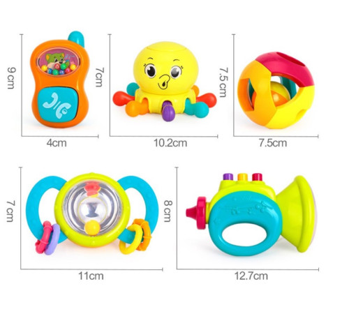 hola toys 939 Набор погремушек (10 шт.)