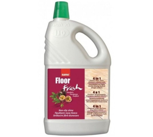  sano floor fresh detergent lichid pentru pardoseli pasiflore (2 l) 015634