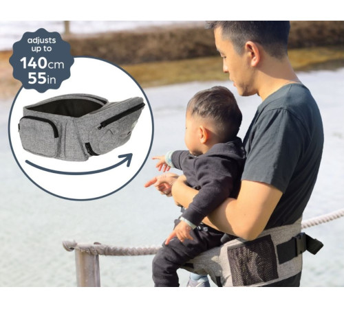 dreambaby g2471 Переноска hip seat (серая)